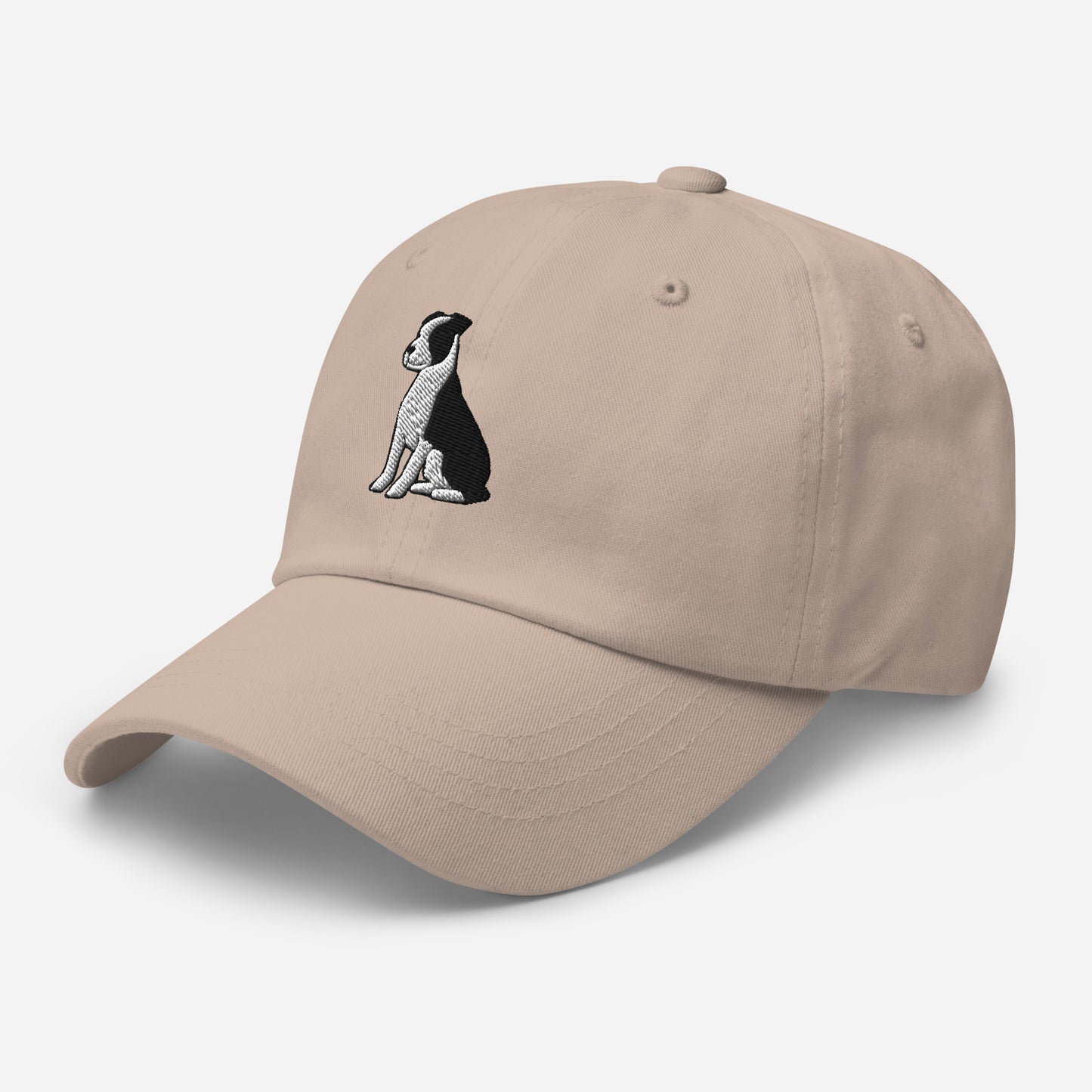 American Staffordshire Terrier (Black & White) Embroidered Hat