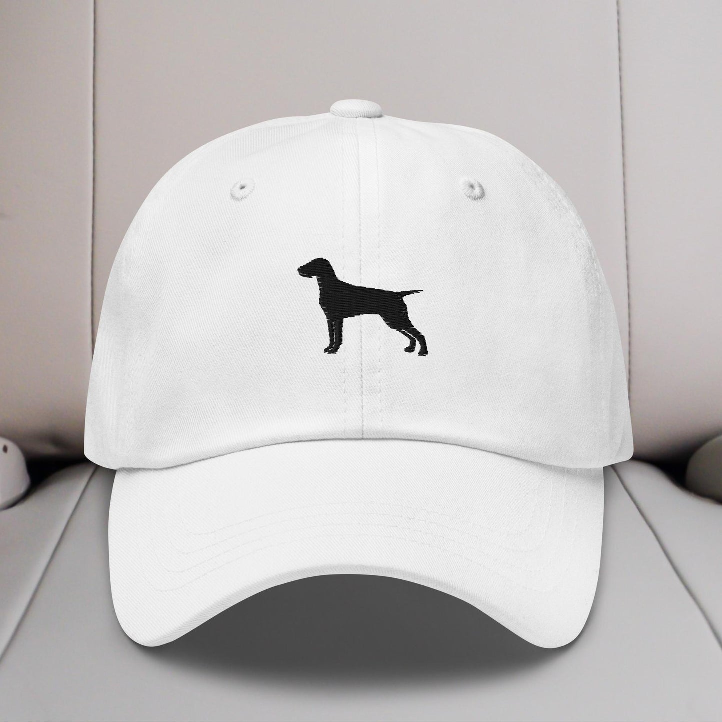 German Shorthaired Pointer Silhouette Embroidered Hat