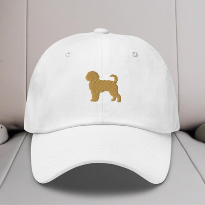 Cavapoo Silhouette Embroidered Hat