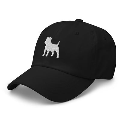Staffordshire Bull Terrier Silhouette Embroidered Hat