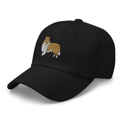Sheltie Embroidered Hat