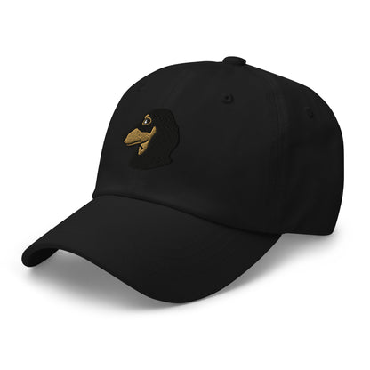 Dachshund Head (Black & Tan) Embroidered Hat