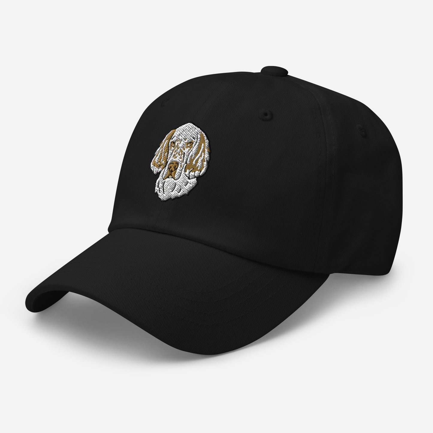 English Setter Head Embroidered Hat