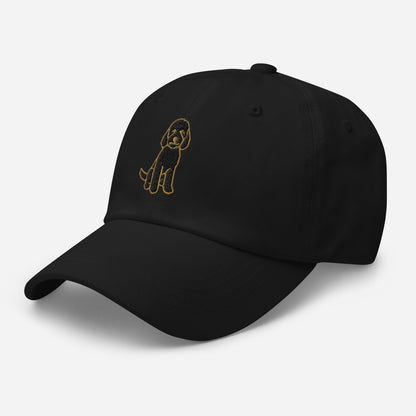 Goldendoodle (Black) Embroidered Hat