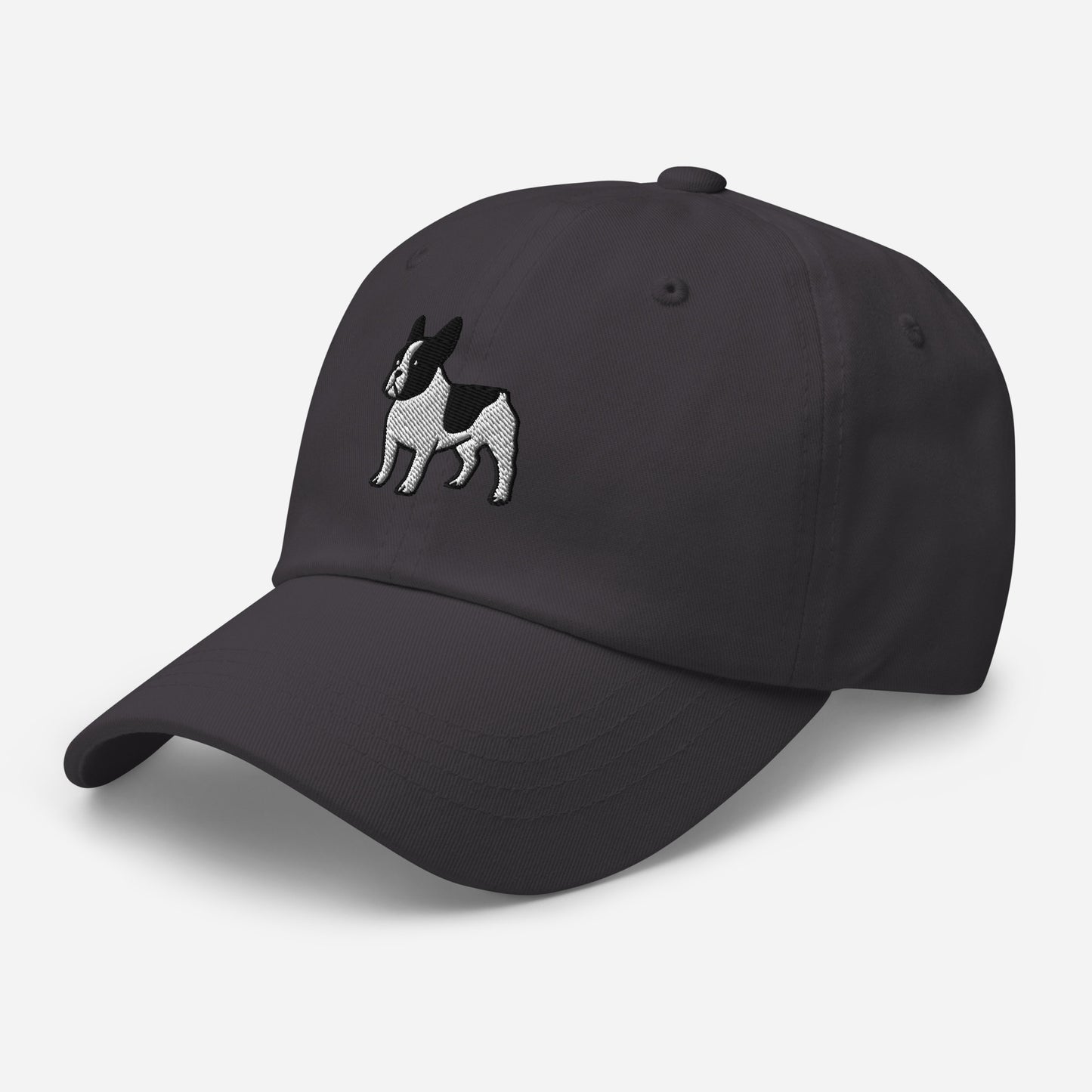 French Bulldog (Pied) Embroidered Hat