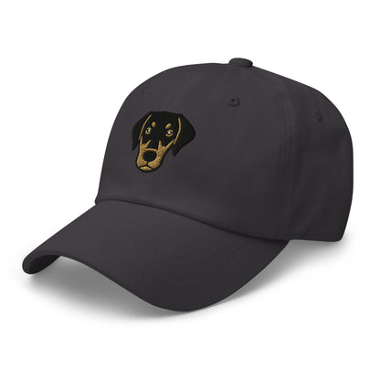 Doberman Head (Natural) Embroidered Hat