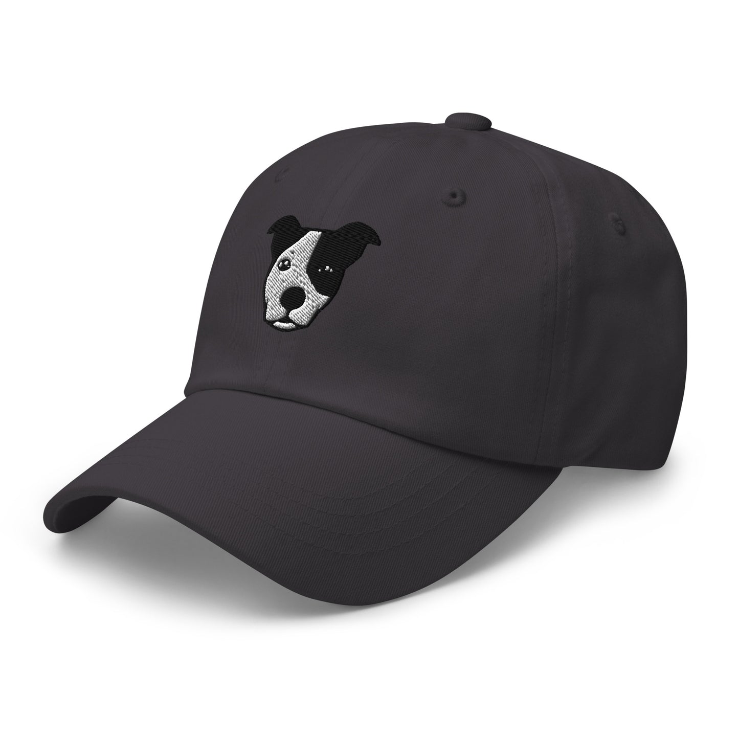 Pittie Head (Black Eye Patch) Embroidered Hat