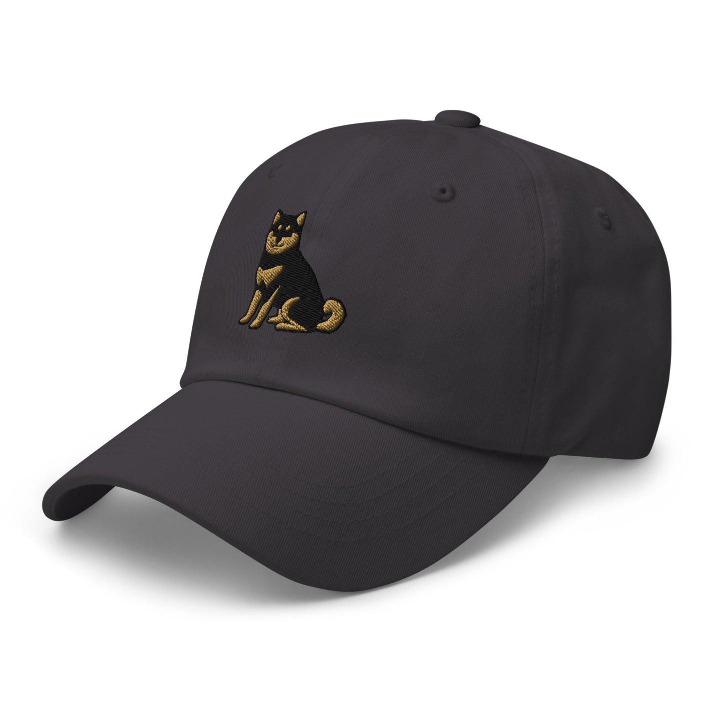 Shiba Inu (Black & Tan) Embroidered Hat