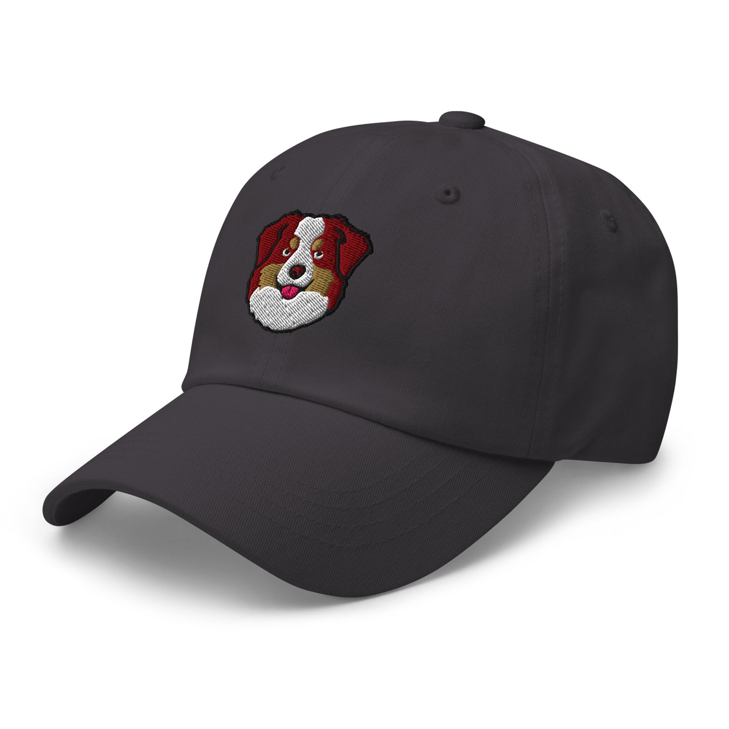 Australian Shepherd Head (Red) Embroidered Hat
