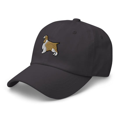 English Springer Spaniel (Liver & White) Embroidered Hat