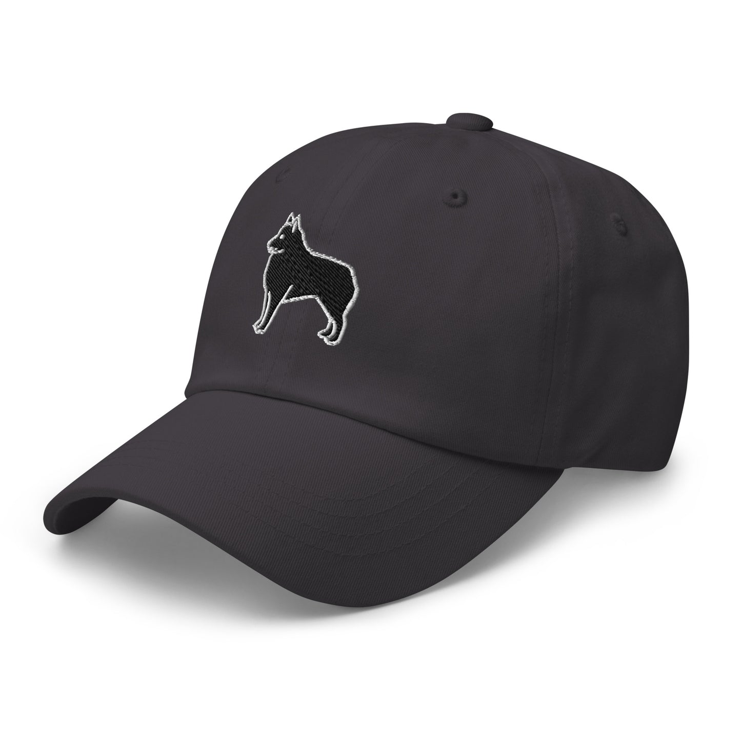 Schipperke (Black) Embroidered Hat