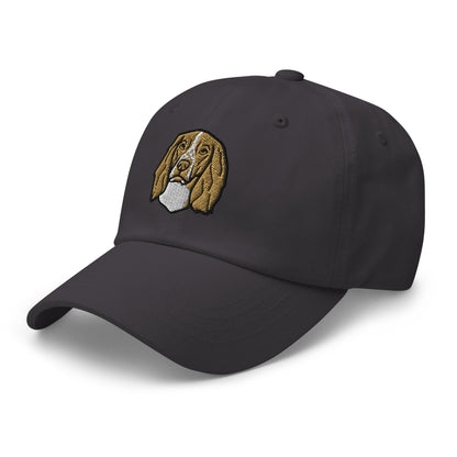 English Cocker Spaniel Head (Working) Embroidered Hat