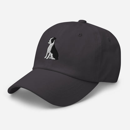 American Staffordshire Terrier (Black & White) Embroidered Hat