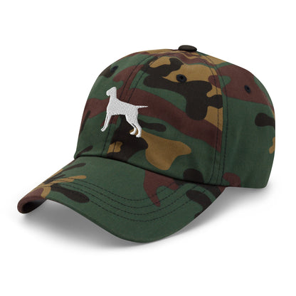 German Shorthaired Pointer Silhouette Embroidered Hat