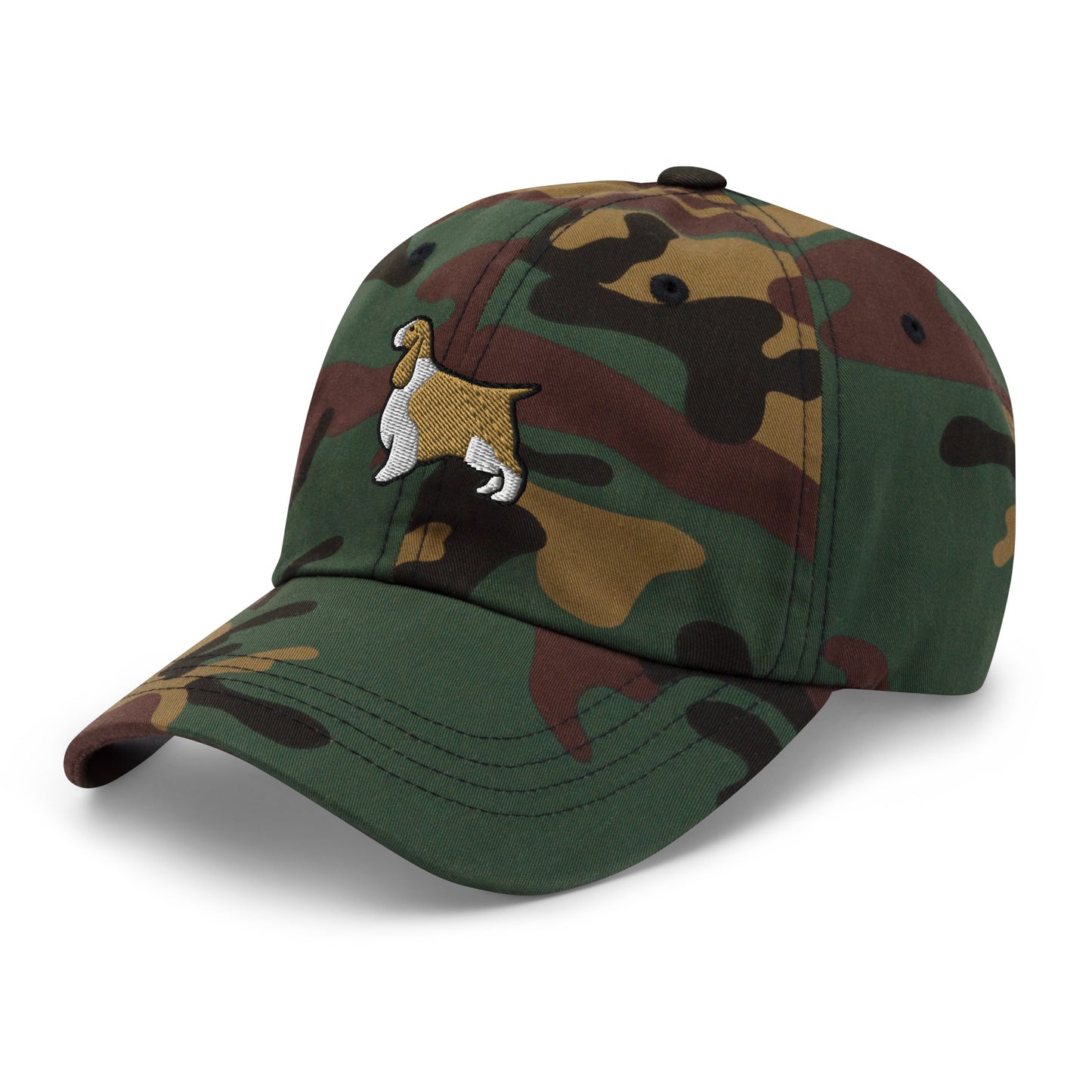 English Springer Spaniel (Liver & White) Embroidered Hat