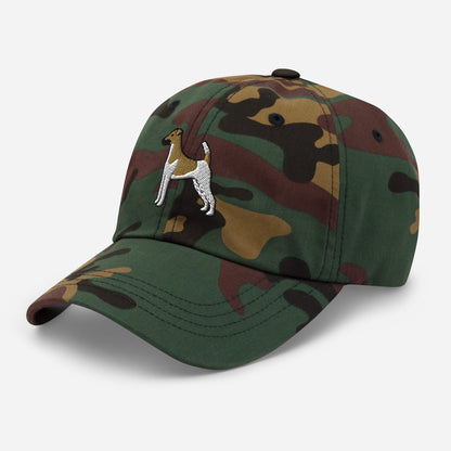 Smooth Fox Terrier Embroidered Hat