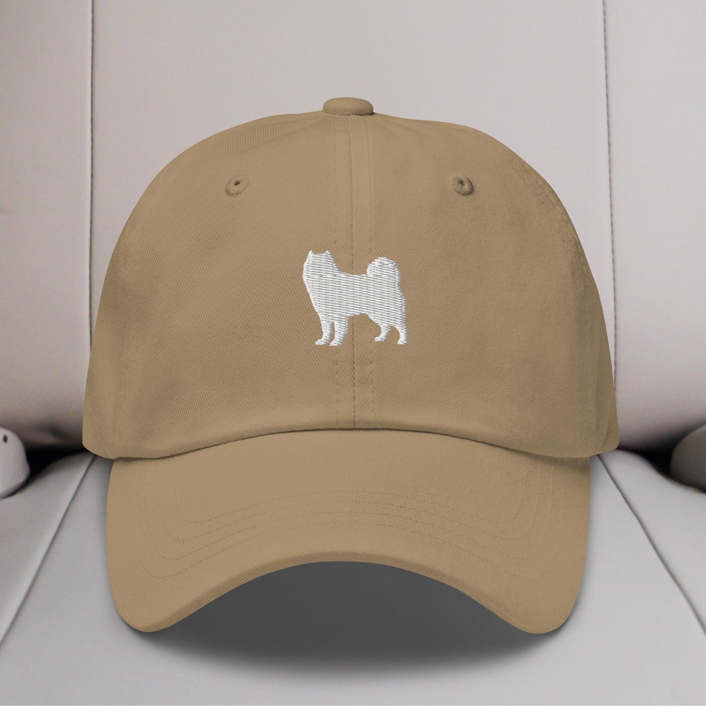 Malamute Silhouette Embroidered Hat