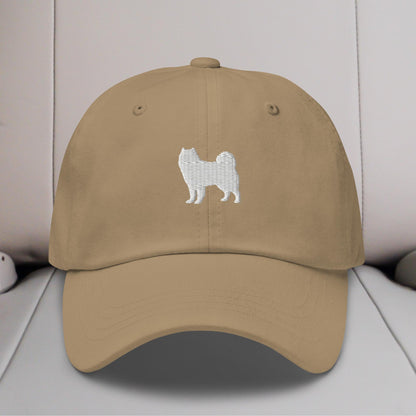 Malamute Silhouette Embroidered Hat