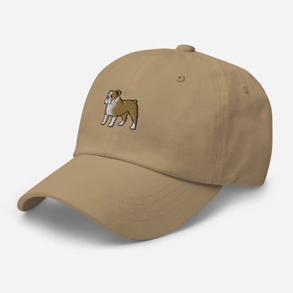 Bulldog Embroidered Hat