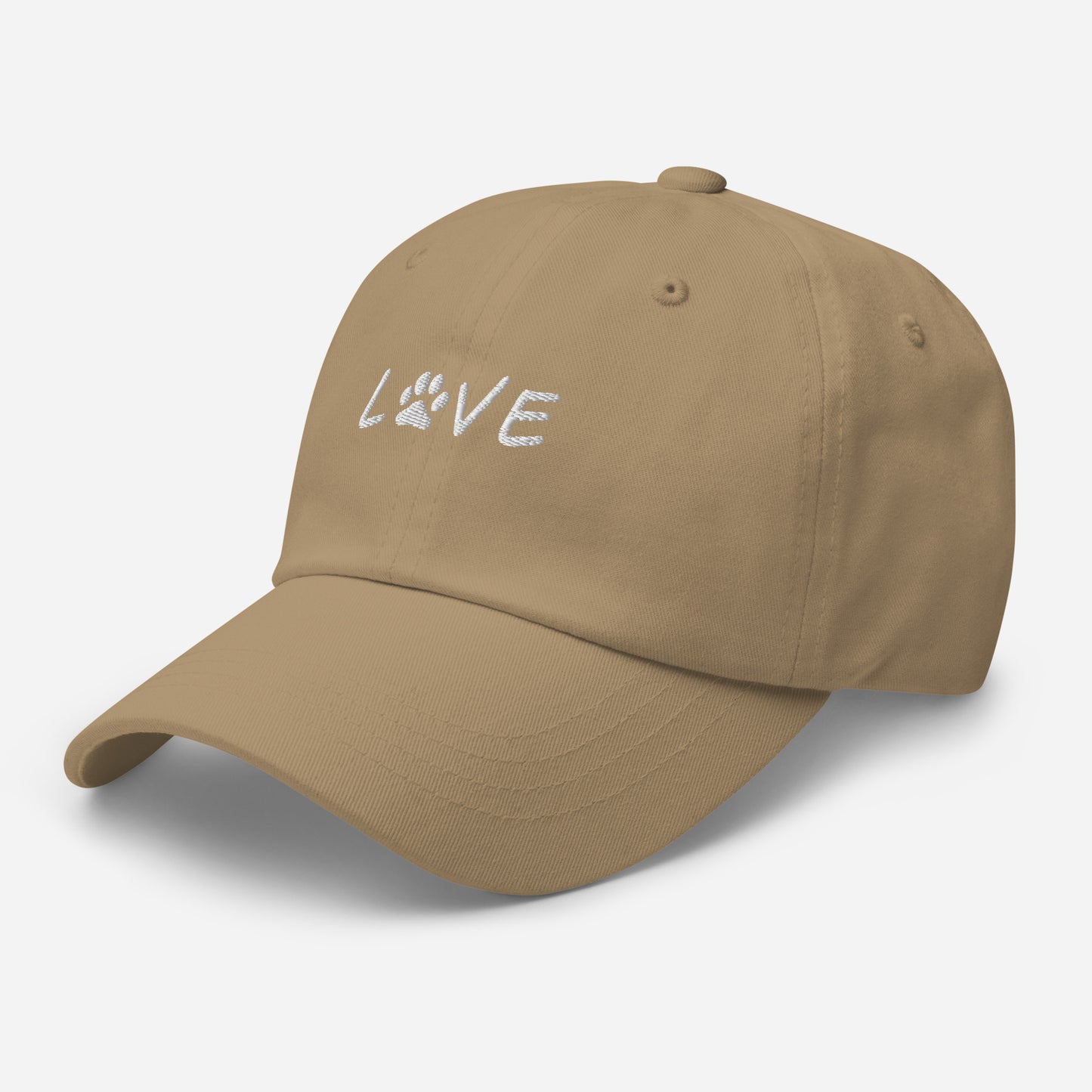 Dog Love Embroidered Hat