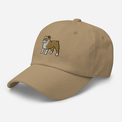 Bulldog Embroidered Hat