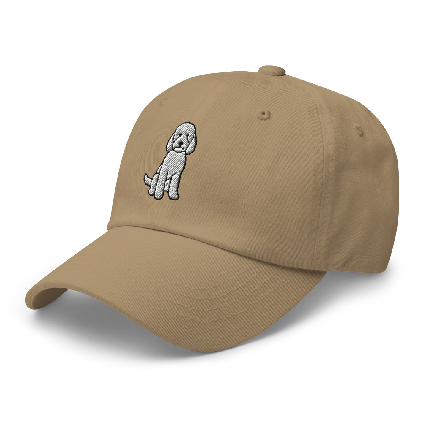 Goldendoodle (White) Embroidered Hat