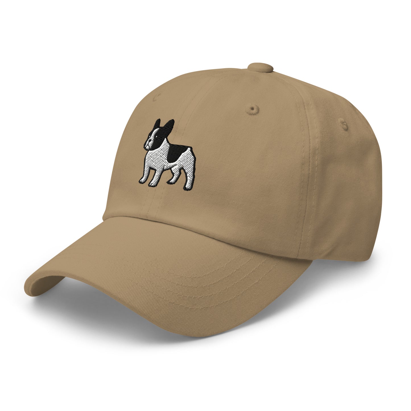 French Bulldog (Pied) Embroidered Hat