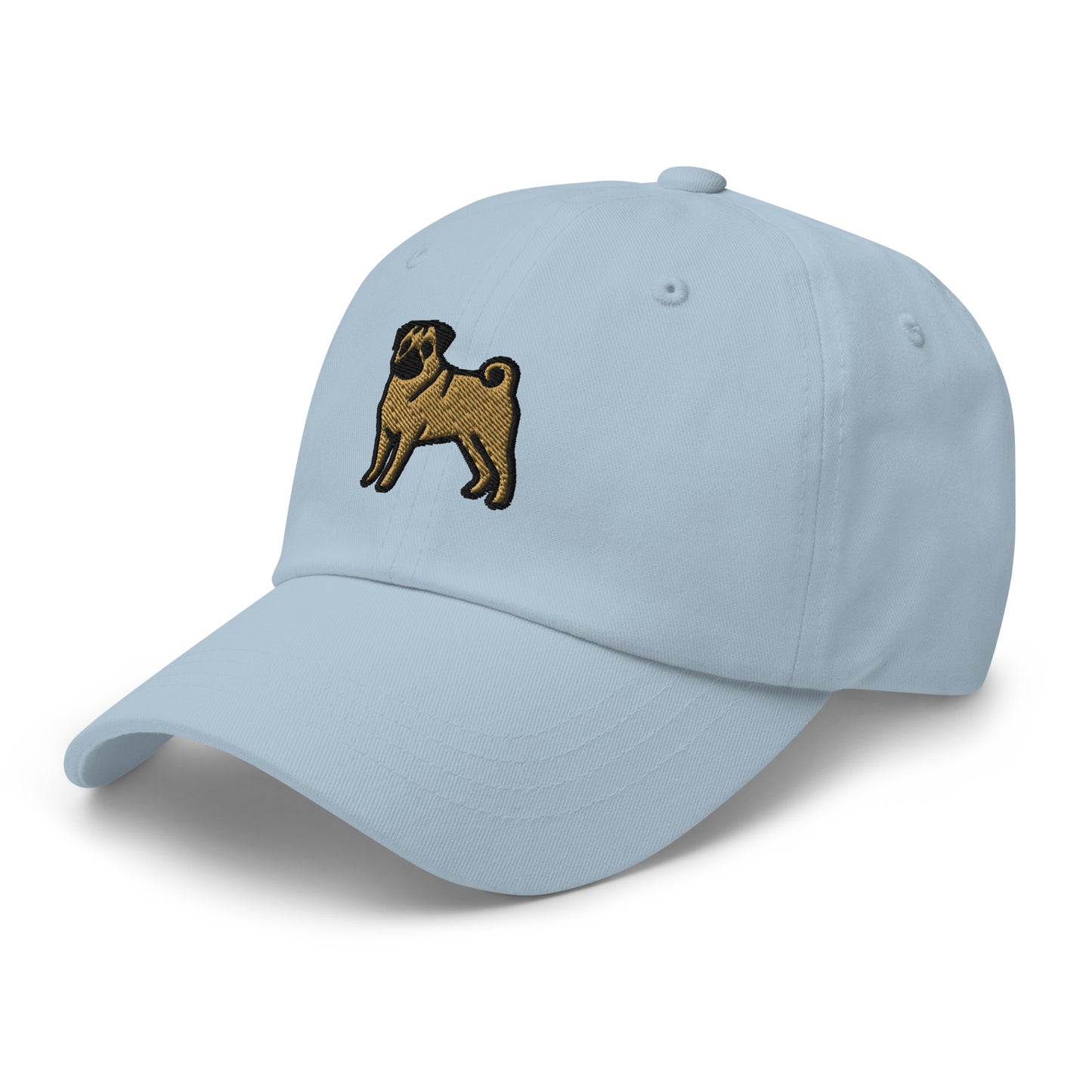 Pug Embroidered Hat