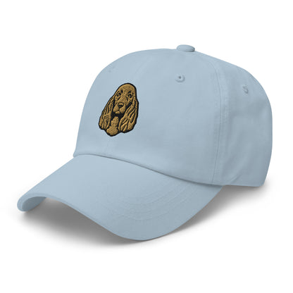 Field Spaniel Head Embroidered Hat