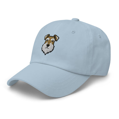 Schnauzer Head (Liver & Tan) Embroidered Hat