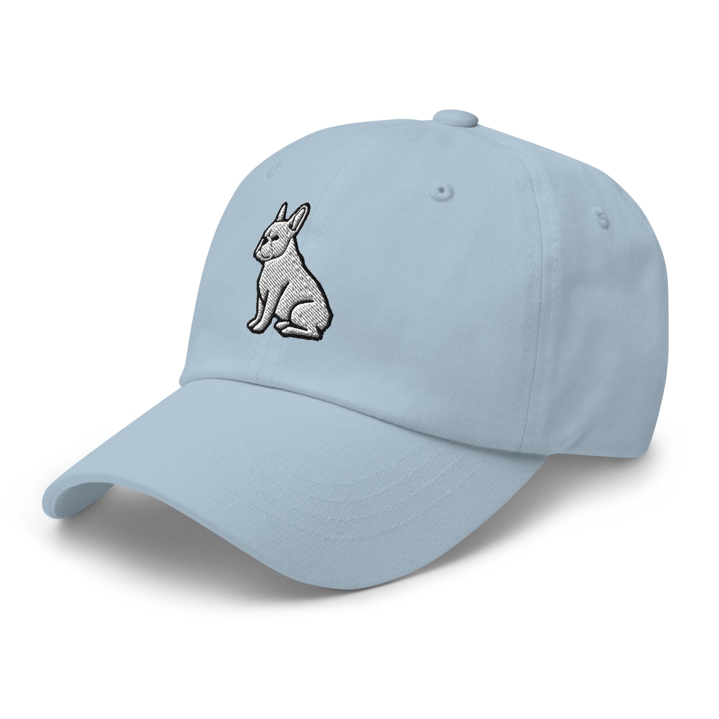 French Bulldog Sit Embroidered Hat