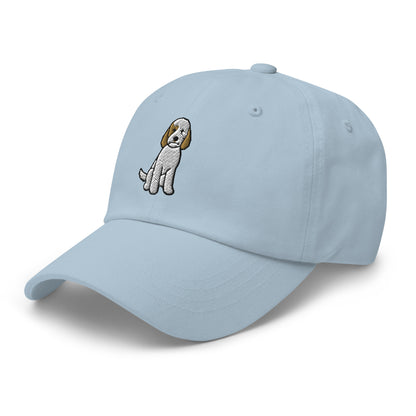 Goldendoodle (White & Gold) Embroidered Hat