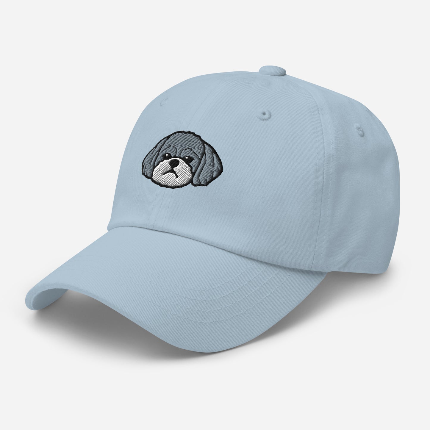 Shih Poo Embroidered Hat