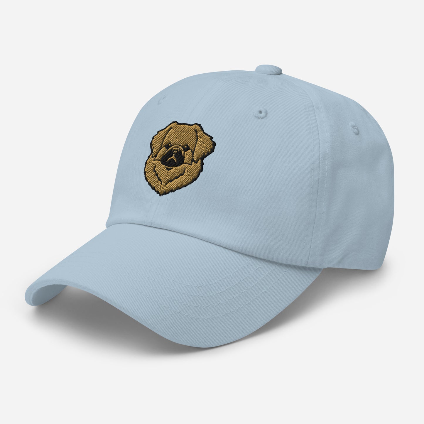 Tibetan Spaniel Head Embroidered Hat