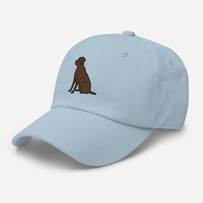 Labrador Retriever (Chocolate) Embroidered Hat