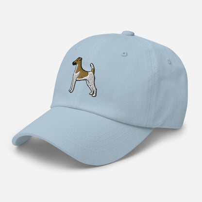 Smooth Fox Terrier Embroidered Hat