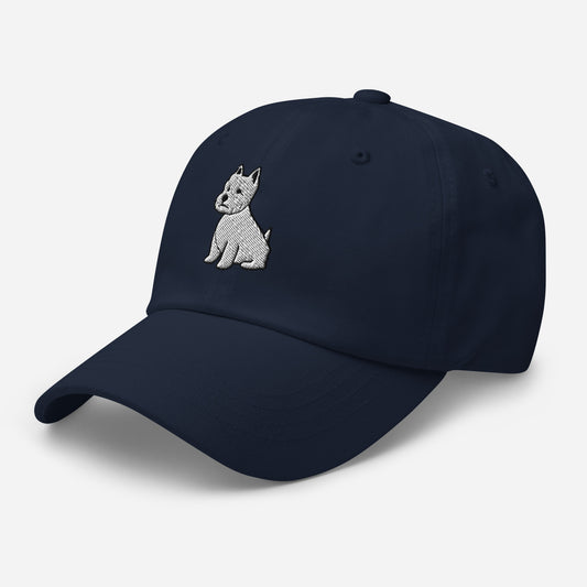 Westie Embroidered Hat