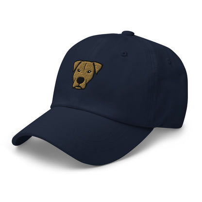 Pittie Head (Tan) Embroidered Hat