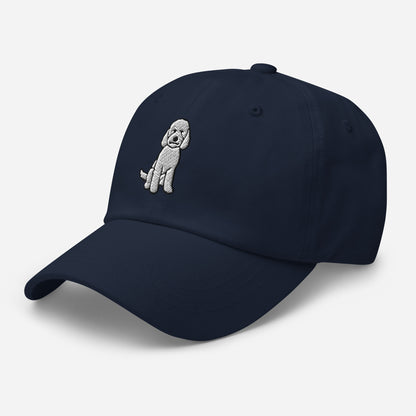 Goldendoodle (White) Embroidered Hat