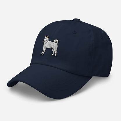 Shiba Inu (Cream) Embroidered Hat