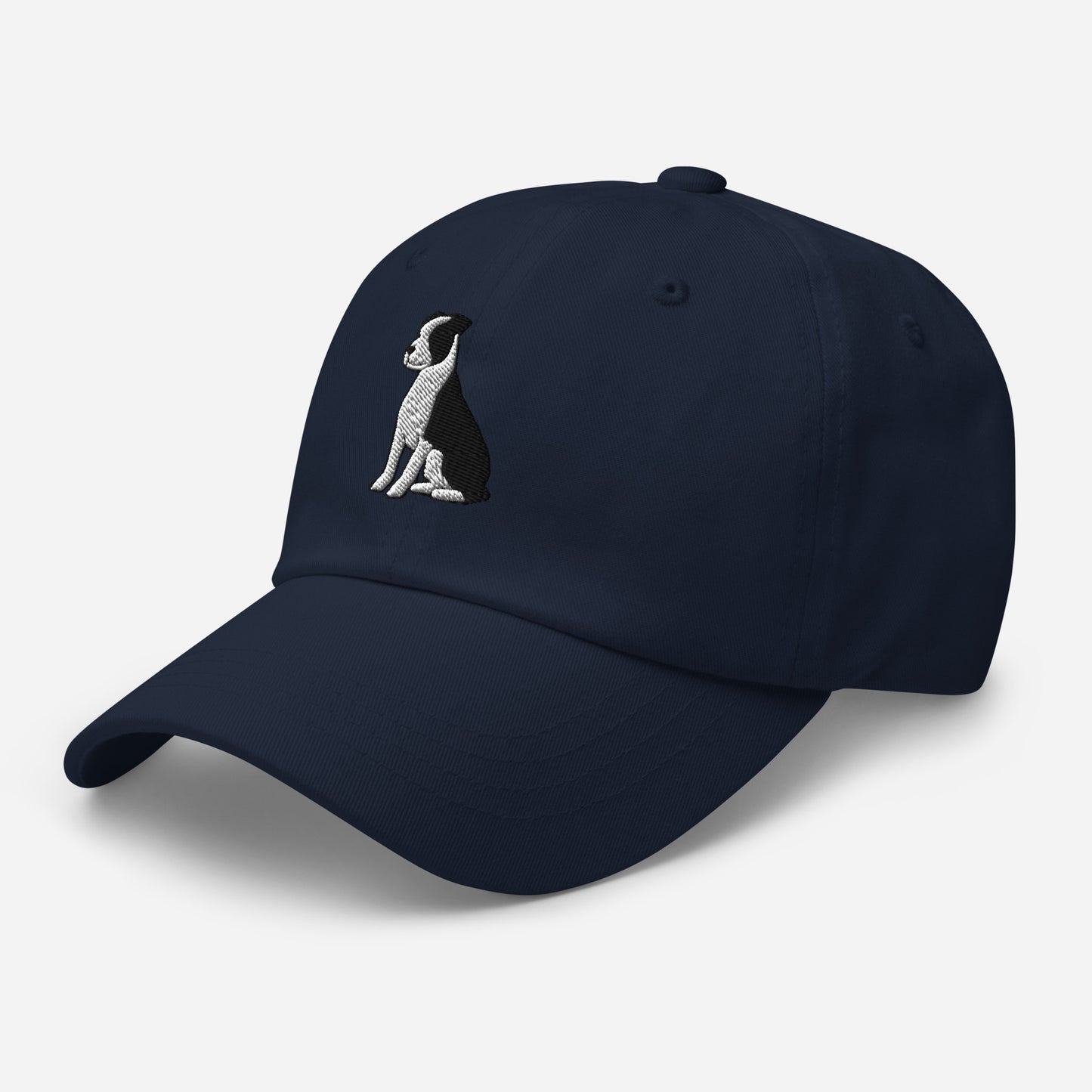 American Staffordshire Terrier (Black & White) Embroidered Hat