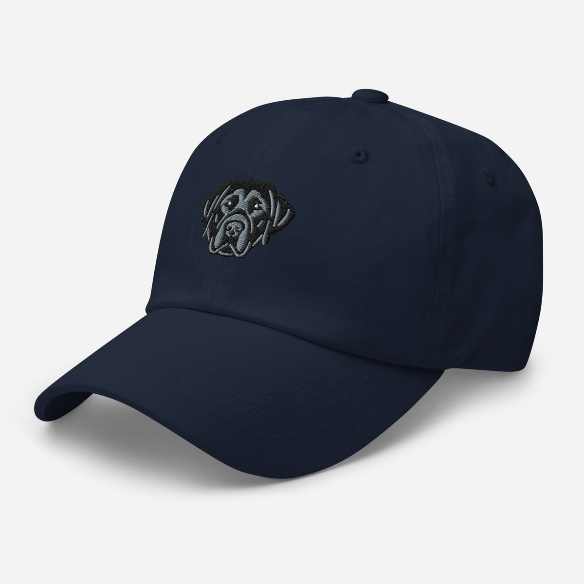 Labrador Retriever Head (Black) Embroidered Hat
