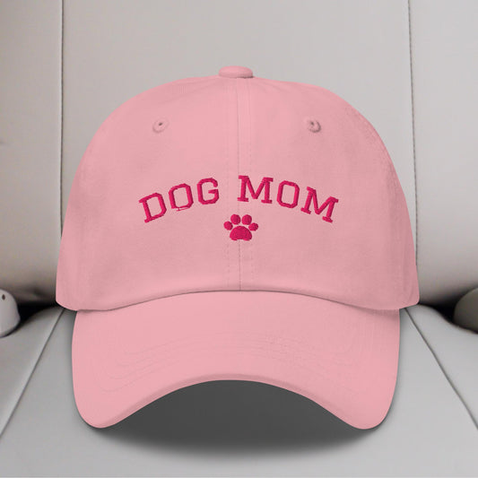 Dog Mom Paw Embroidered Hat