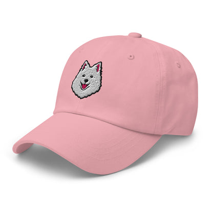 Japanese Spitz Embroidered Hat