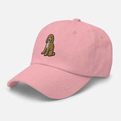 Cavapoo Sit Embroidered Hat