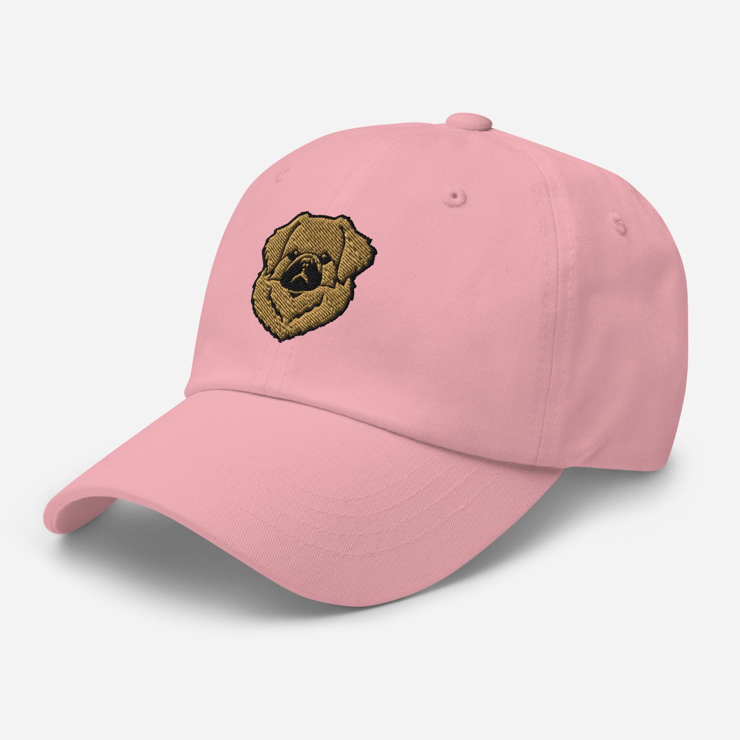 Tibetan Spaniel Head Embroidered Hat