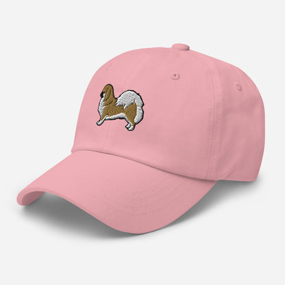 Tibetan Spaniel Embroidered Hat