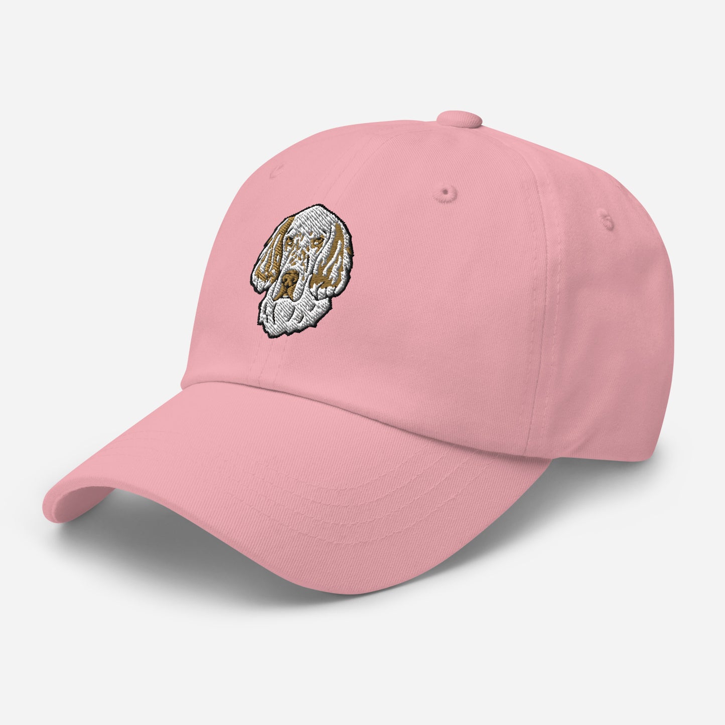 English Setter Head Embroidered Hat