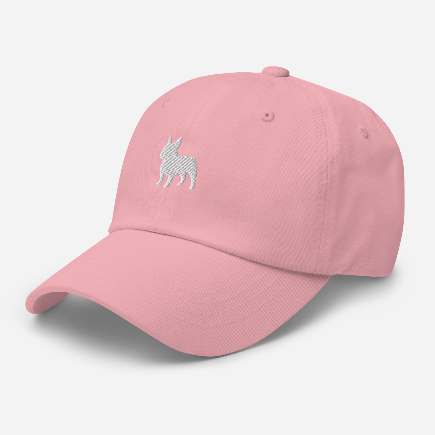 French Bulldog Small Silhouette Embroidered Hat