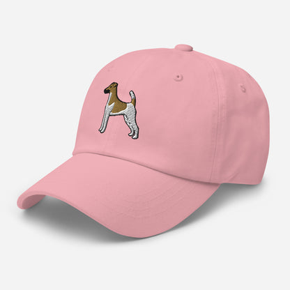 Smooth Fox Terrier Embroidered Hat